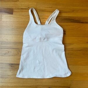 Lululemon White Tank Size 6